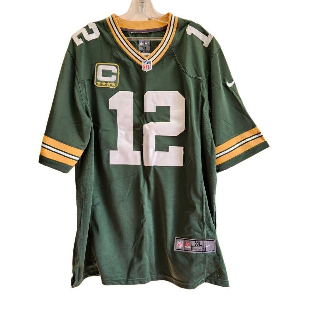 NFL Green Bay Packers football jersey Aaaron Rodgers #12 adult unisex XL